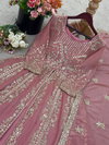 SR 1681 Crunchy Silk Heavy Embroidery Work Top With Sharara Dupatta Online Wholesale